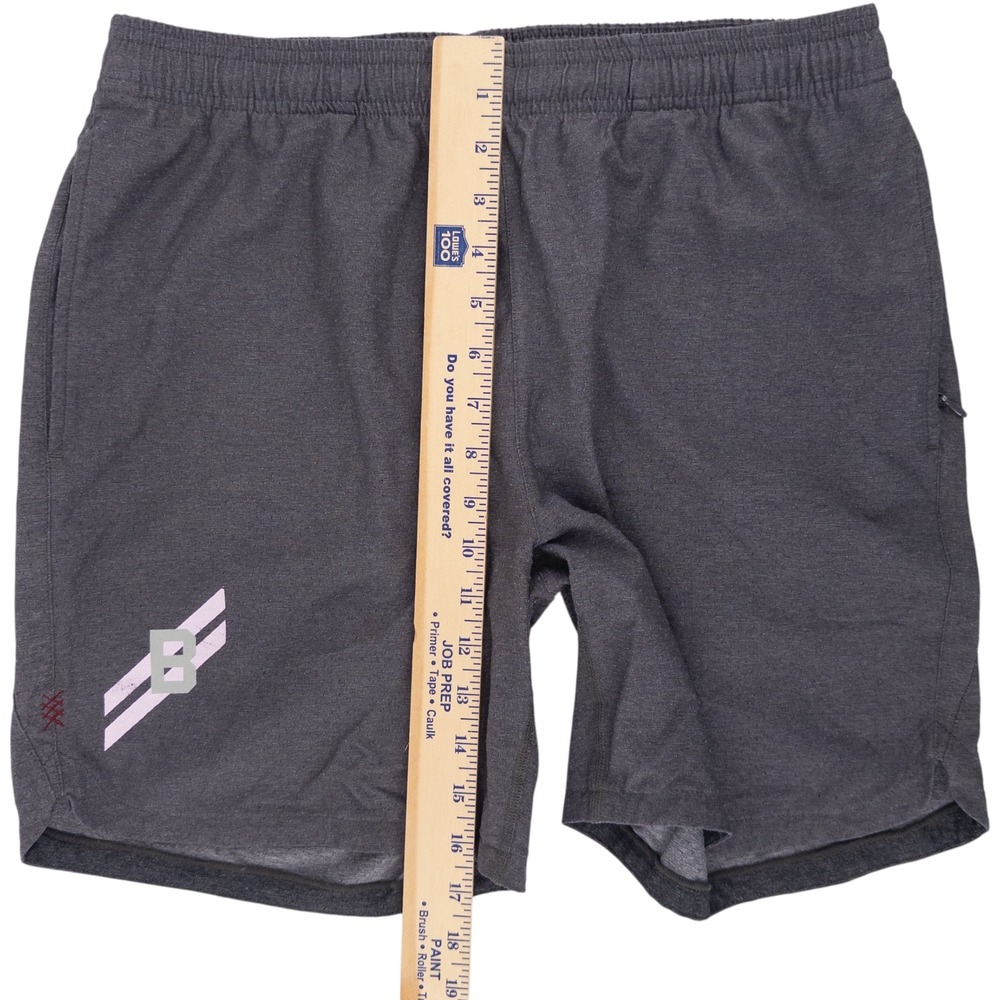 Rhone Guru Mens Medium Gray Unlined Performance Athletic Running Training Shorts - Picture 12 of 12